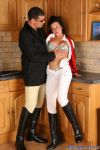 riding lessons for Rosa by her private riding master 6