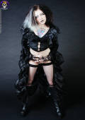 sexy gothic vampire fantasy girl with tattoos