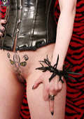 hot tattooed gothic dominatrix 15 free images