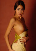 typical goa beach teen posing nude