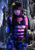 action girl Lyla blacklight with squad