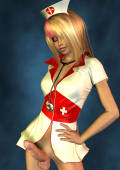 3D shemale nurse with big dick