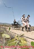 outdoor training kinky latex and rubber ponygirls 15